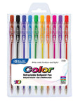 10 Color Retractable Pen