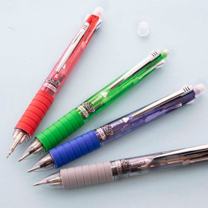 2-In-1 Mechanical Pencil & 4-Color Pen w/ Cushion Grip