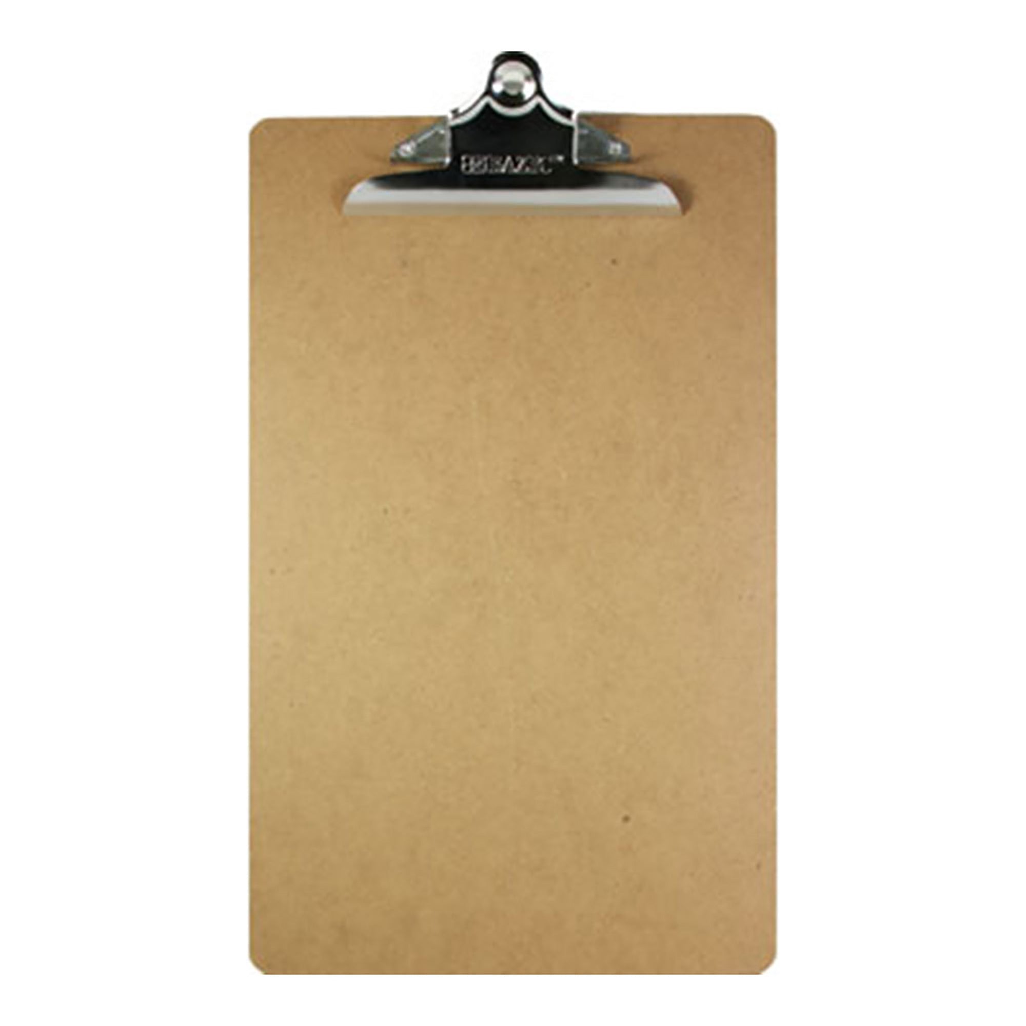Legal Size Hardboard Clipboard, Spring Clip