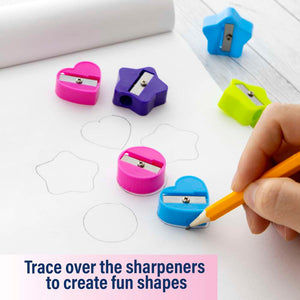 Fun Shaped Pencil Sharpener (12/Pack)