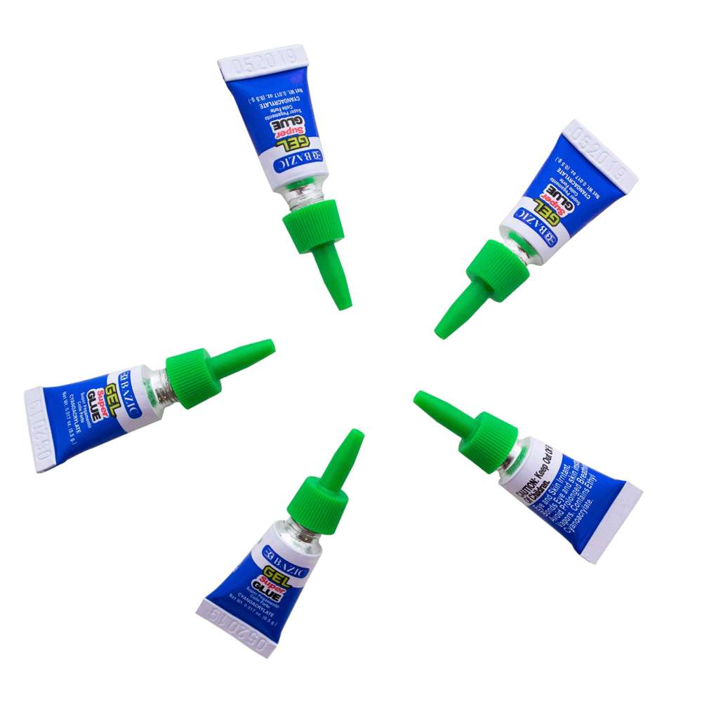 All Purpose Krazy Glue, Precision-Tip Applicator, 0.07oz (6 Pack