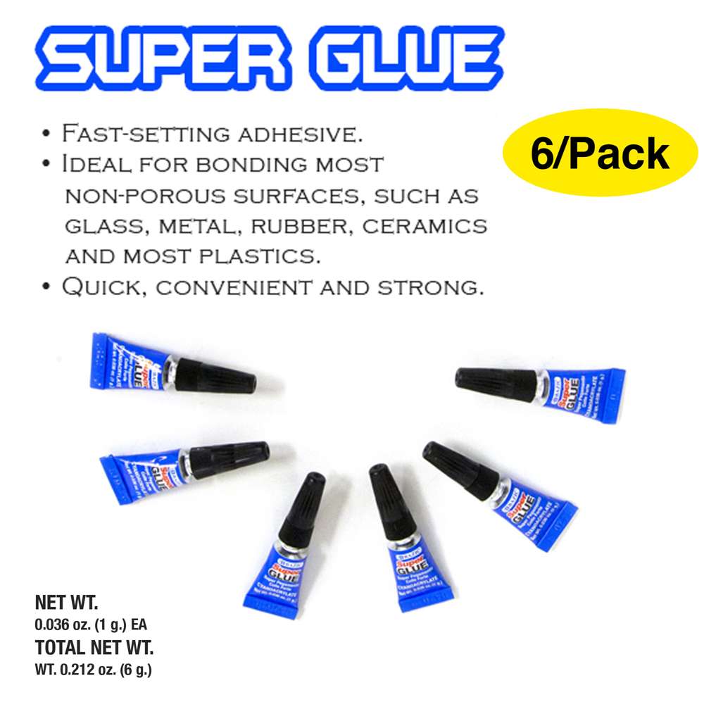 Instant Krazy Glue All-Purpose Single Use, 4 x 0.5 Grams