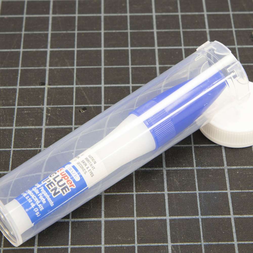 Bazic 0.10 oz (3g) Super Glue Pen W / Precision Tip Applicator