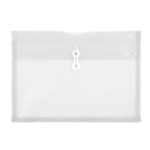 String Envelope Letter Size Clear Side Loading