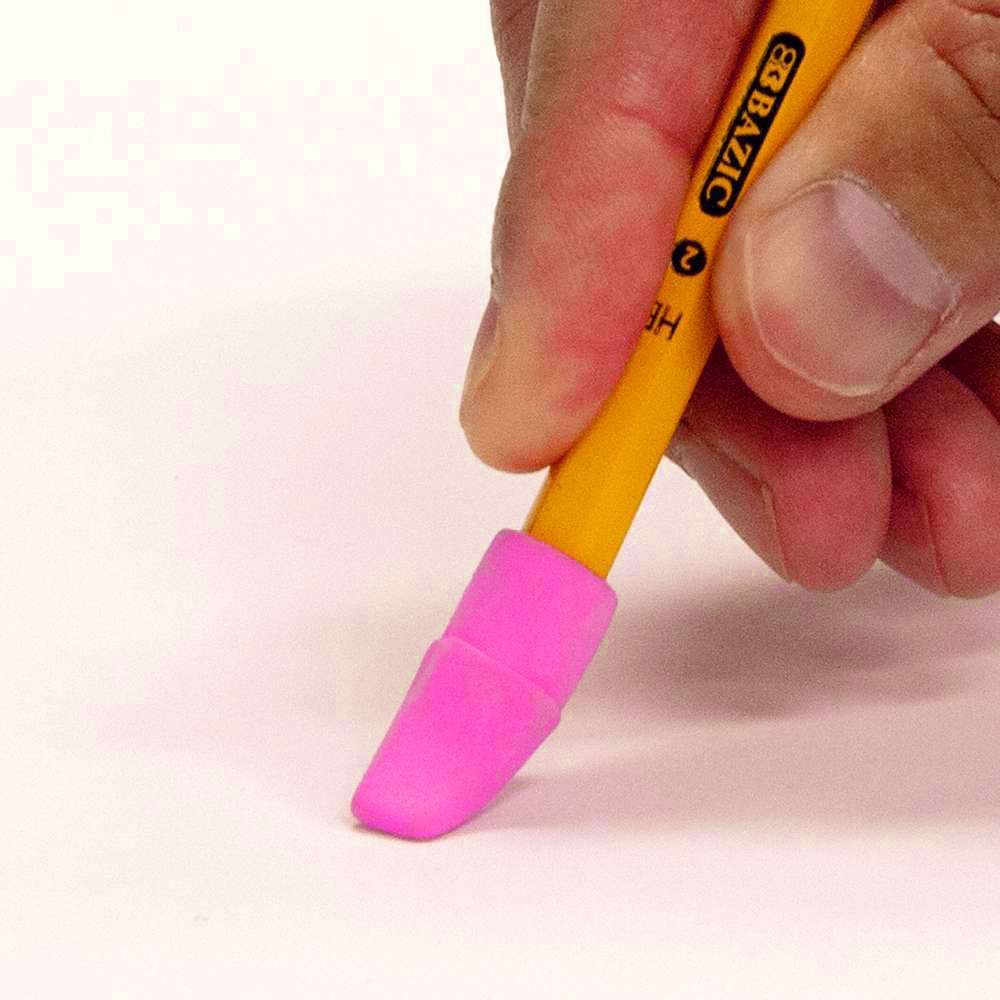 Correction Supplies Stationery, Pencil Top Eraser Caps