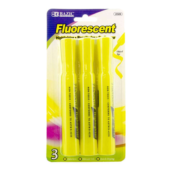 KIZZYEA 60 Pack Yellow Chisel Tip Highlighters - No-Bleed Vibrant Markers For School & Office - View #10