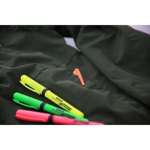 Pen Style Fluorescent Highlighter Yellow w/ Cushion Grip (4/Pack)