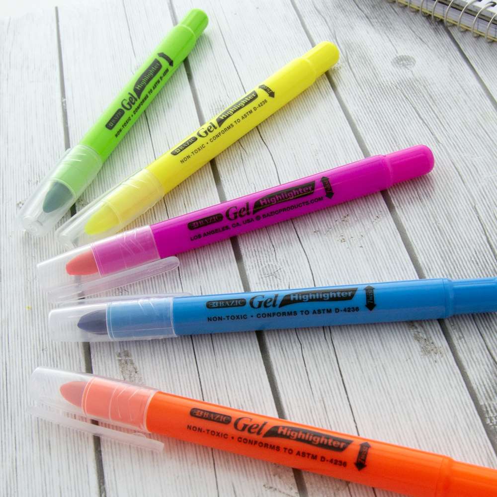 Bible Dry Highlighter Refills (2) Yellow Carded