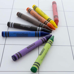 Premium Jumbo Crayons  8 Color