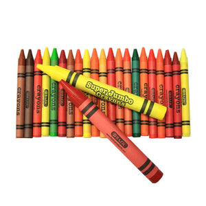 Premium Jumbo Crayons 12 Color