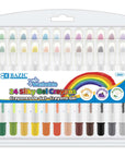 24 Color Silky Gel Crayons
