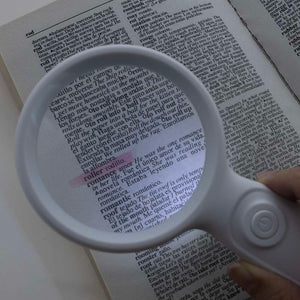 3" Round 2x LED Lighted Magnifier