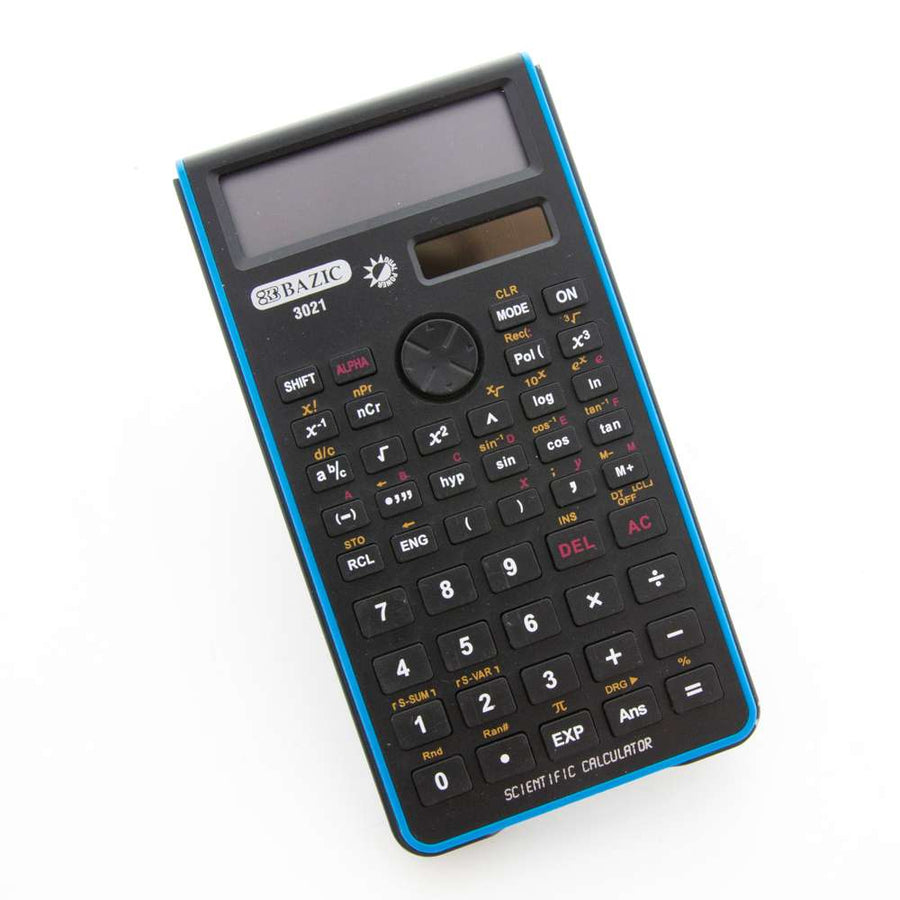 Scientific Calculator 240 Function Fancy color w/ Slide-On Case