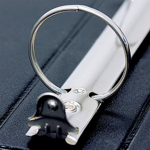 1" White 3-Ring View Binder w/ 2-Pockets - Bazicstore