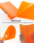 1" Bright Color Poly 3-Ring Binder w/ Pocket