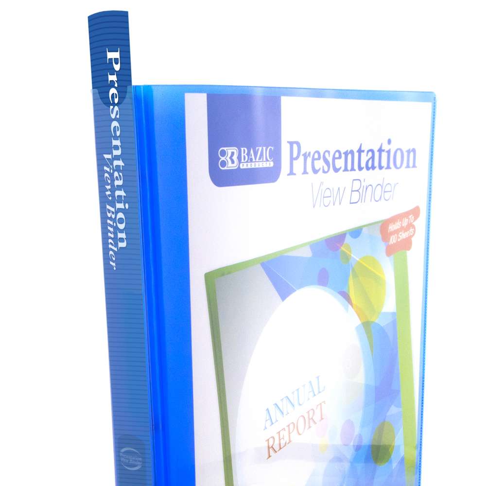 Bazic 10- Pockets Presentation Book