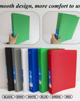 1" Classic Color Poly 3-Ring Binder w/ Pocket