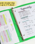 1" Classic Color Poly 3-Ring Binder w/ Pocket