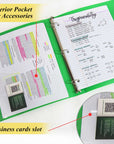 1" Classic Color Poly 3-Ring Binder w/ Pocket