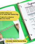 1" Classic Color Poly 3-Ring Binder w/ Pocket