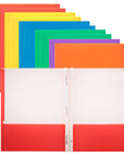 Asst. Color 2-Pocket Portfolios w/ 3-Prong Fastener
