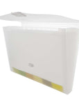 Expanding File Letter Size Translucent Poly 13-Pocket