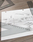 Geometry Ruler Combination Sets 4-Piece
