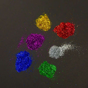 Glitter Shaker 6g / 0.21 Oz. (5/Pack) Primary Color