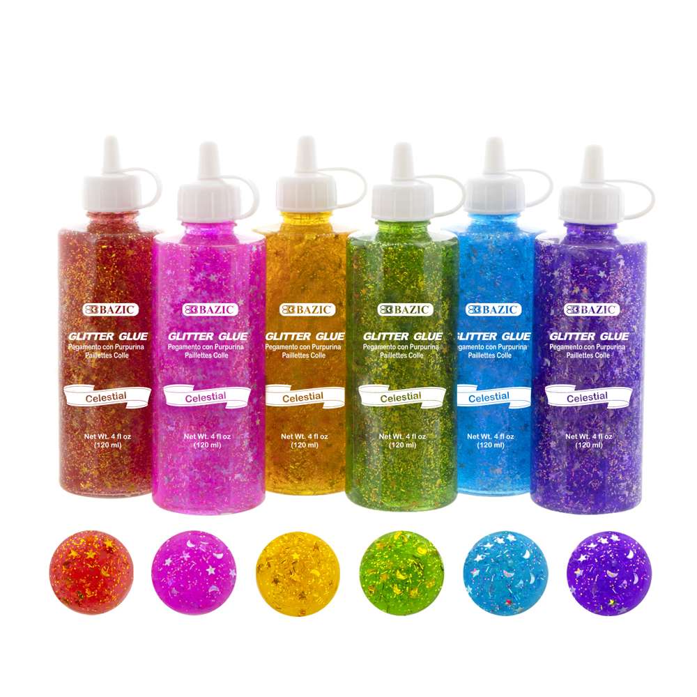 4 FL OZ (120 mL) Celestial Series Glitter Glue