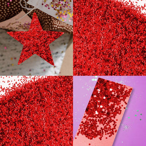Glitter Shaker 1 lb Red