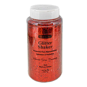 Glitter Shaker 1 lb Red