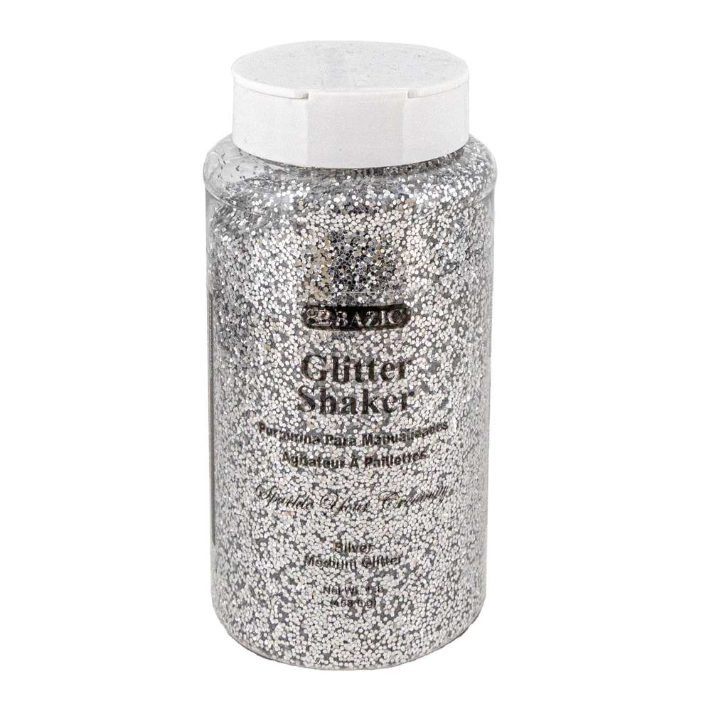 Glitter Shaker 1 lb Silver