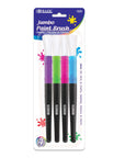 Jumbo Kid's Paint Brush Set (4/Pack)