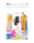 25-pieces Assorted All Purpose Brushes