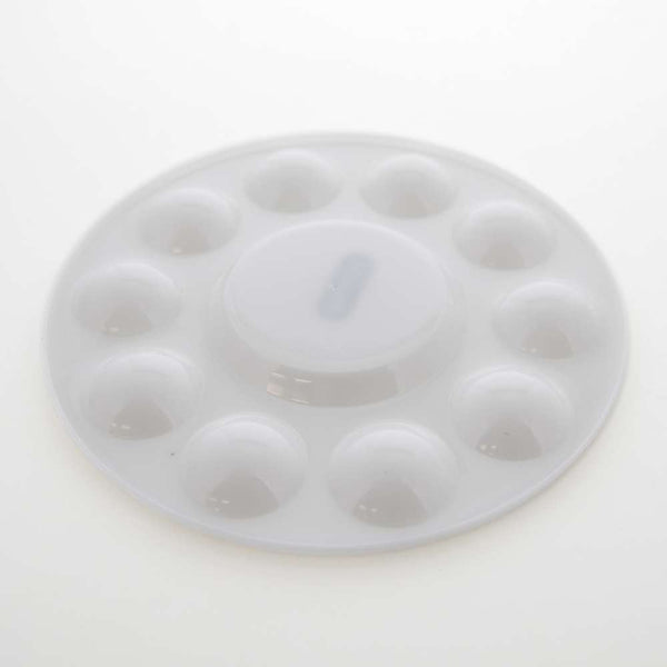 BAZIC Mixing Palette Paint Mixing Tray Round (10) Bazicstore