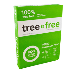 TREE FREE White Copy Paper 8.5" X 11" (500 Sheets/Ream)