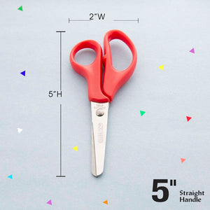 School Scissors 5" Blunt Tip