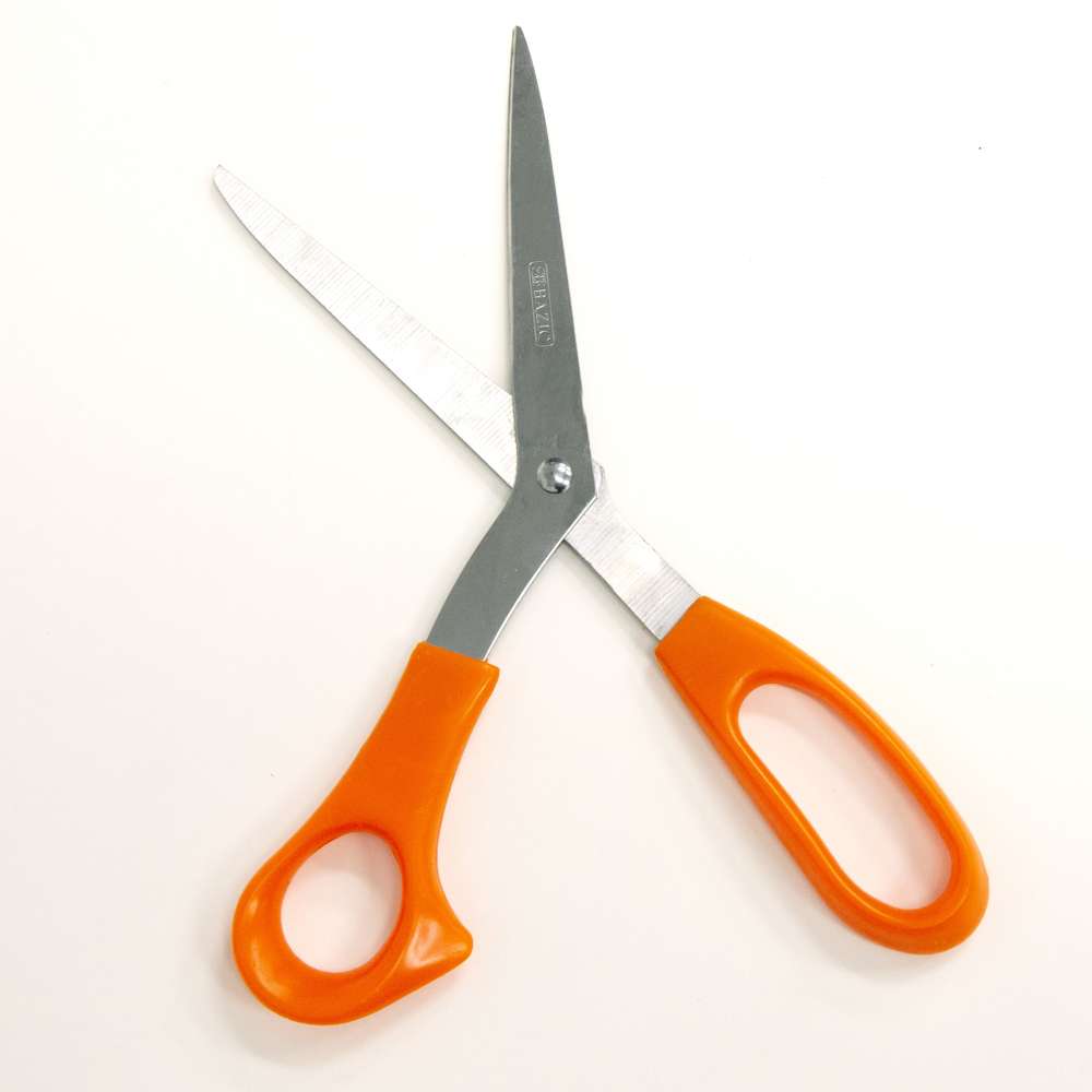 Bazic Products Bazic 8 Classic Left Handed Bent Stainless Steel Scissors / Box Qty - 24