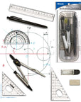 9 Pcs. Math Tool Sets