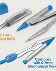 Bright Color 9 Pcs. Math Tool Sets