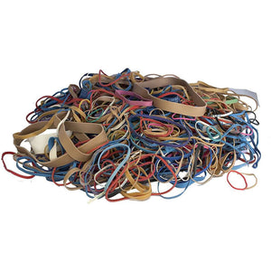 Assorted Dimensions 227g/ 0.5 lbs. Rubber Bands