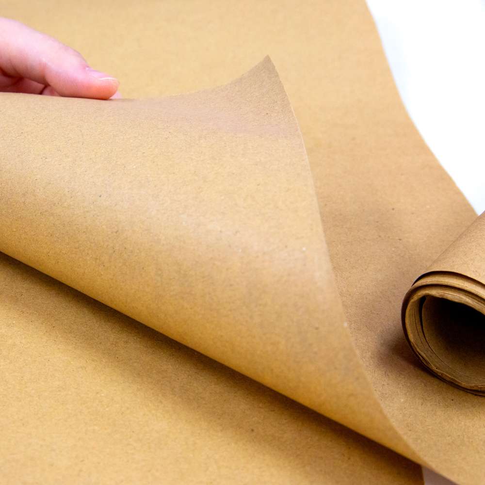 100% Recycled Kraft Paper Rolls, Bulk