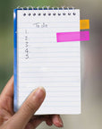 Memo Books Top Bound Spiral 4" X 6" 50 Ct. (2/Pack)