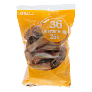 Quarter Coin Wrappers (36/Pack)