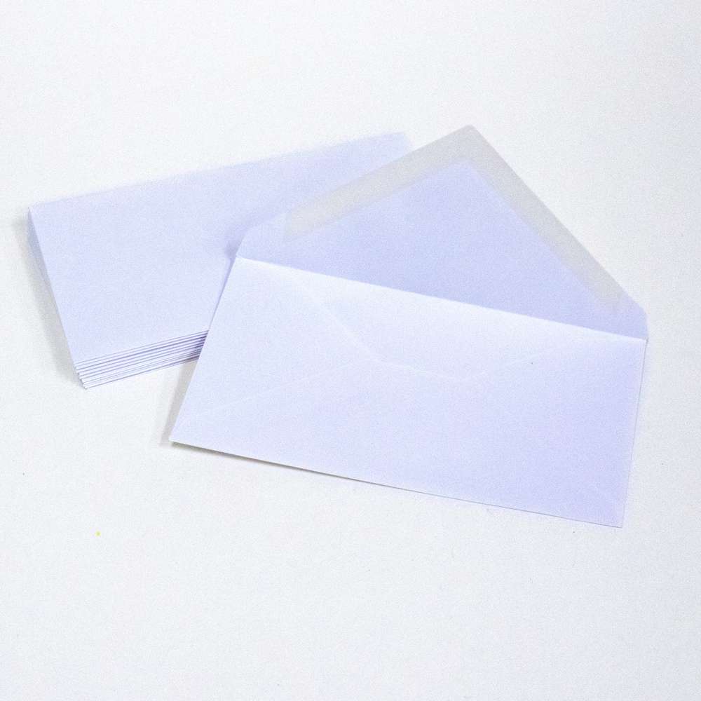 100 count - Glassine Envelopes #10 - ACID FREE - size 4 1/8 x 9 1/2 - NEW