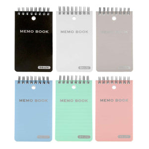 Memo Books Poly Cover Top Bound Spiral 3" X 5" 100 Ct.
