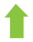 Poster Board Fluorescent Pre-Cut Shapes 13.5" x 10.75" (5/pack)