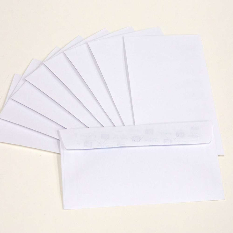 #6 3/4 Self-Seal White Envelope (65/Pack)