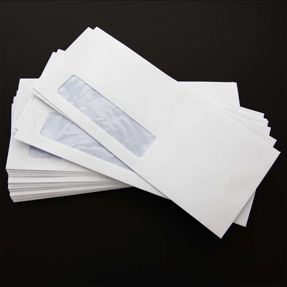 Black #10 Envelopes - 4 1/8