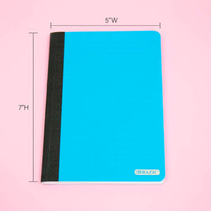 Composition Book Poly Cover 5" x 7" 80 Ct.
